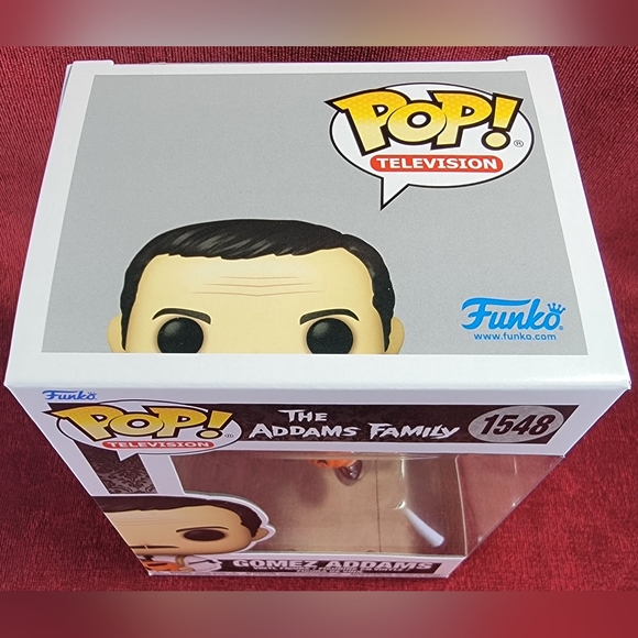 Gomez Addams funko # 1548 (nib) With pop protector - Picture 4 of 7